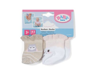 Baby Born Ponožky ovečka 2 páry 43 cm