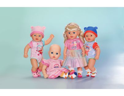 Baby Born Ponožky so vzormi (2 páry) 2 druhy 43 cm