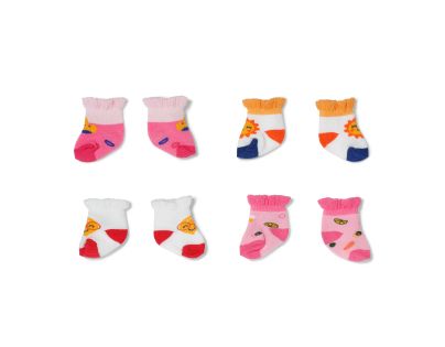 Baby Born Ponožky so vzormi (2 páry) 2 druhy 43 cm