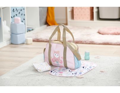 BABY born Taška na prebaľovanie Kvety
