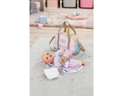 BABY born Taška na prebaľovanie Kvety
