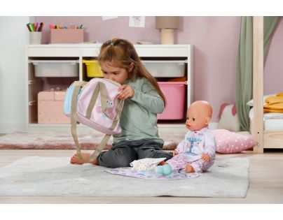 BABY born Taška na prebaľovanie Kvety
