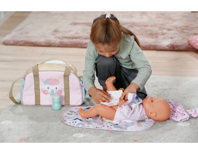 BABY born Taška na prebaľovanie Kvety