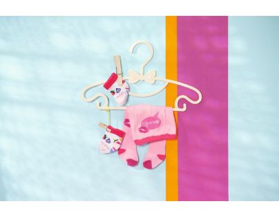 Baby Born Pančucháče a ponožky 43 cm růžové