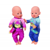 Baby Born Pyžamo s baterkou Modré 3