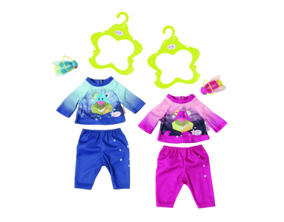 Baby Born Pyžamo s baterkou Růžové