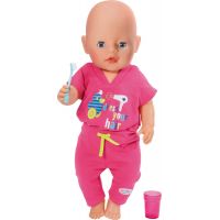 ZAPF CREATION Baby Born Pyžamo s kefkou na zuby 2