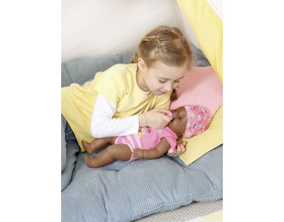 Baby Born s čarovným cumlíkom černoška 43 cm