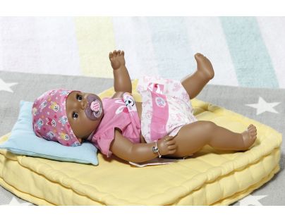 Baby Born s čarovným cumlíkom černoška 43 cm