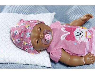 Baby Born s čarovným cumlíkom černoška 43 cm