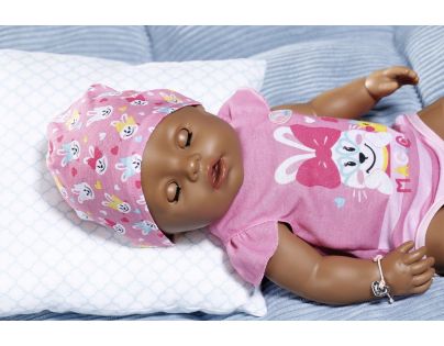 Baby Born s čarovným cumlíkom černoška 43 cm