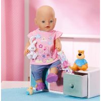 BABY born 819616 - BABY born® Sada 3 zvířátek, tričko a samolepky 2