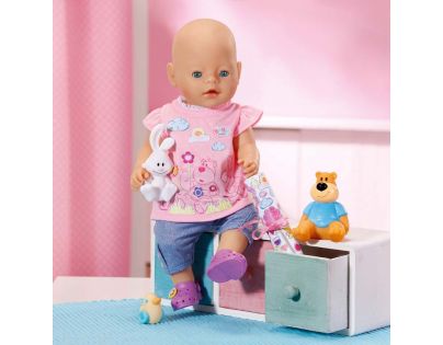 BABY born 819616 - BABY born® Sada 3 zvířátek, tričko a samolepky
