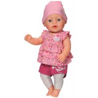Baby Born Šatičky s čepičkou - Růžová čepička 2