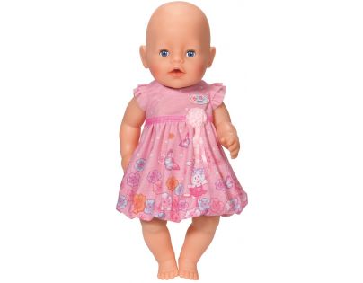 Baby Born Šaty - Bílé puntíky