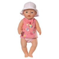 Baby Born Šaty s kloboukem - Růžové tričko 2