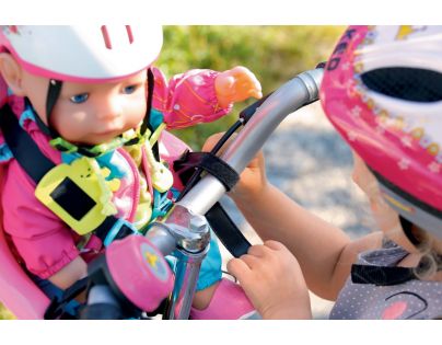 Baby Born Sedačka na bicykel Ružová
