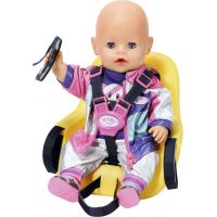 BABY born Sedačka na bicykel žltá - Poškodený obal 2