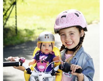 BABY born Sedačka na bicykel žltá - Poškodený obal