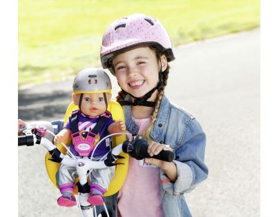 BABY born Sedačka na bicykel žltá - Poškodený obal