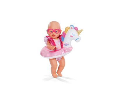 BABY born Súprava na plávanie s jednorožcom, 43 cm