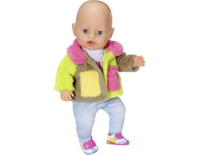 Baby Born Súprava s farebným kabátom Deluxe 43 cm