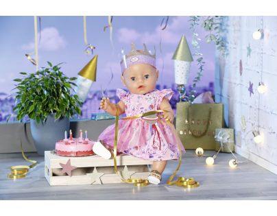 Baby Born Súprava s tortou Deluxe Narodeninová edícia 43 cm