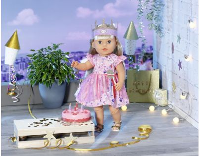 Baby Born Súprava s tortou Deluxe Narodeninová edícia 43 cm