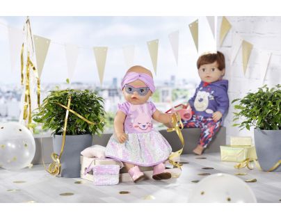 Baby Born Súprava so šatôčkami Deluxe Narodeninová edícia 43 cm