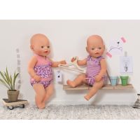 Baby Born Spodní prádlo na ramínku - Fialová 3
