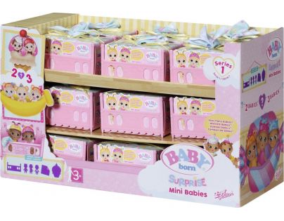 Baby Born Surprise MiniBábätká zo záhradky PDQ 9 druhů