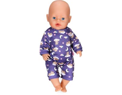 BABY born Teddy vo svietiacom pyžamku