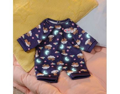 BABY born Teddy vo svietiacom pyžamku