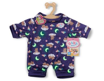 BABY born Teddy vo svietiacom pyžamku