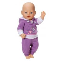 Baby born Tepláková súprava - Fialová 2