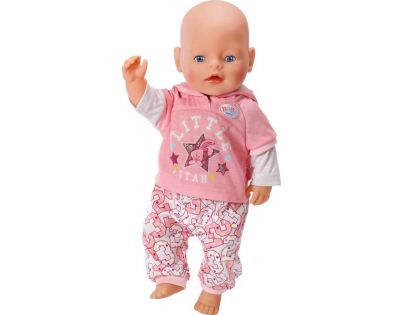 Baby born Tepláková souprava 821374 - nápis Little Star