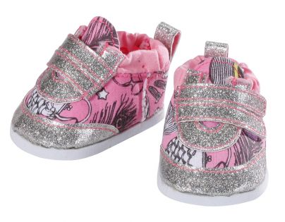 Baby Born Trendy botičky - Stříbrná