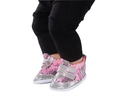 Baby Born Trendy botičky - Stříbrná