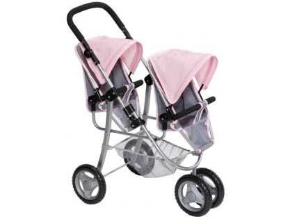 Baby Born Tříkolový kočárek pro dvojčata Jogger
