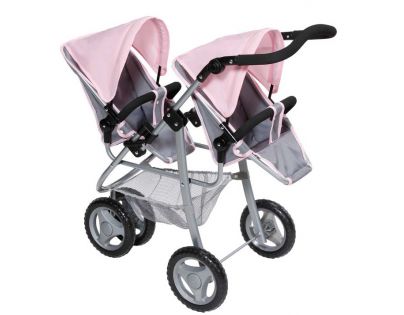 Baby Born Tříkolový kočárek pro dvojčata Jogger