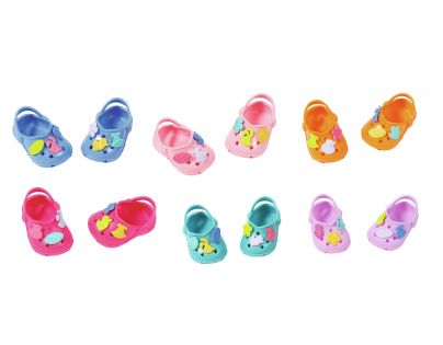 BABY born® Gumené sandálky Tmavo ružové