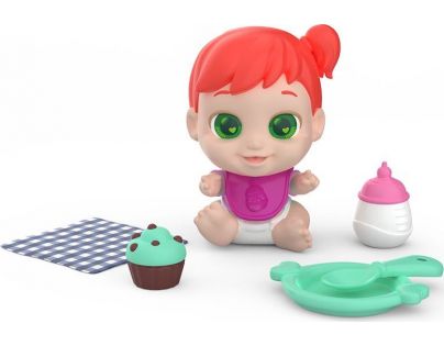 Baby Buppies miminko Holka červené vlasy jedlo