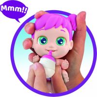 Baby Buppies miminko Holka růžové vlasy kúpanie 6