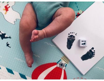 Baby Dab Farba na detské odtlačky fialová