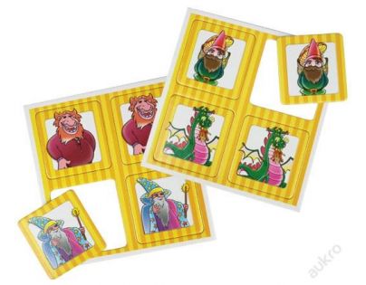 Baby genius baby pexeso - 3 druhy - Draky a trpaslíci