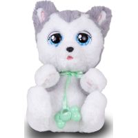 Baby Paws plyšové šteniatko bílošedé