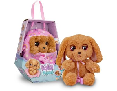 Baby Paws plyšové šteniatko hnědé