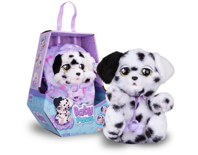 Baby Paws plyšové šteniatko puntíkované