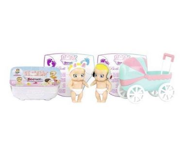 Baby Secrets Panenky s příšlušenstvím s kočárkem