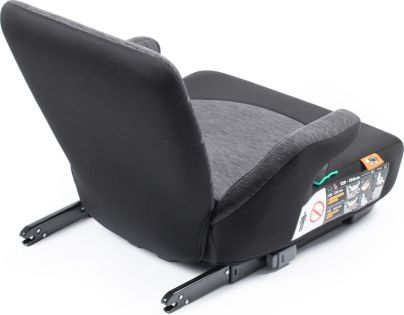 BabyAuto DOKA iFIX 125-150, podsedák so sklopným chrbtom, black grey flame